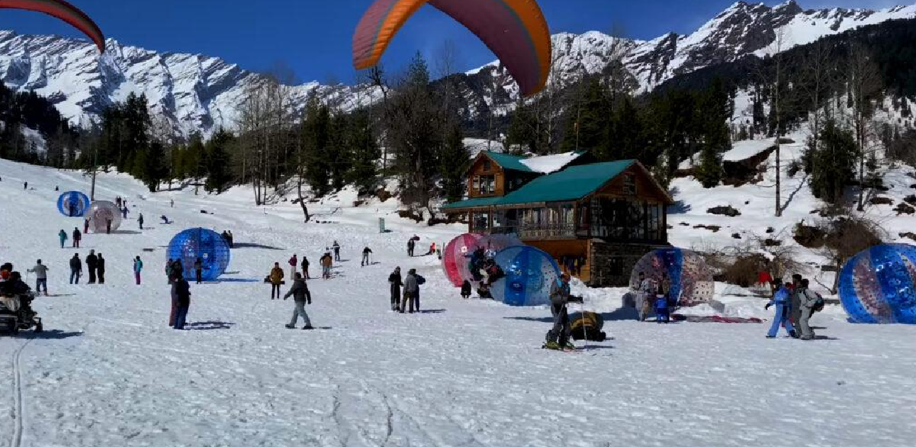 Shimla-Manali Tour with Kufri & Solang